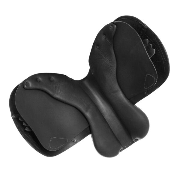 Selle de saut Firenze arbre en bois cuir double Acavallo – Image 6
