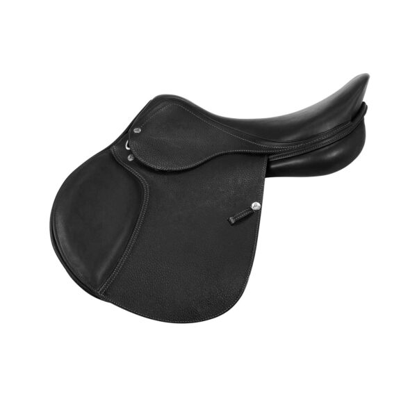 Selle de saut Roma arçon en bois cuir martelé Acavallo – Image 2