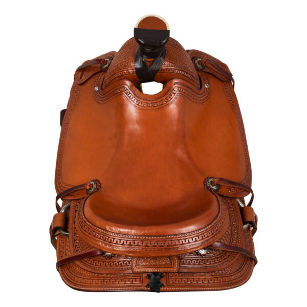 Selle western Wade avec embossage panier McBryan – Image 3