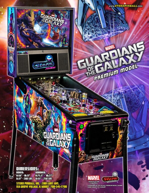 Flipper Stern Guardians of the Galaxy Premium – Image 5